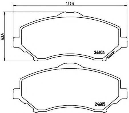 BREMBO P 11 022