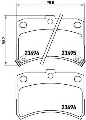 BREMBO P 16 009