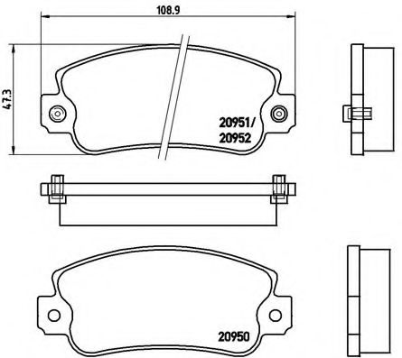 BREMBO P 23 013