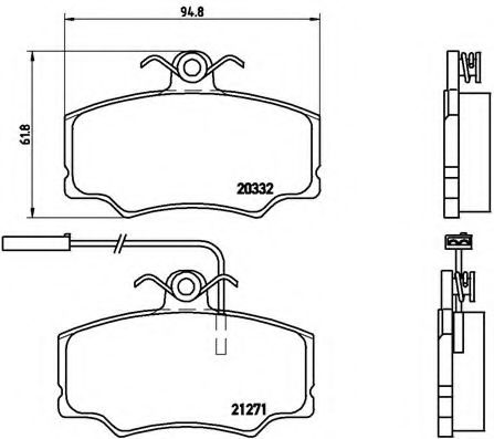 BREMBO P 23 048