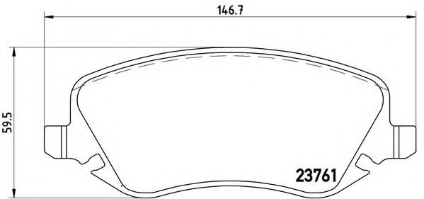 BREMBO P 23 088