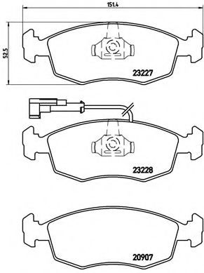 BREMBO P 23 121