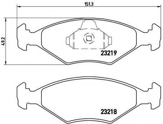 BREMBO P 23 124