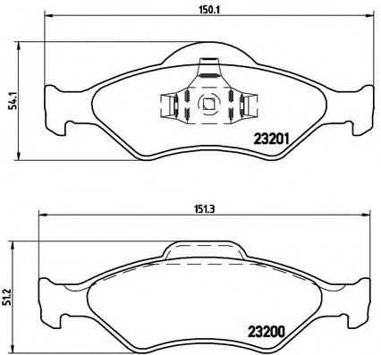 BREMBO P 24 054