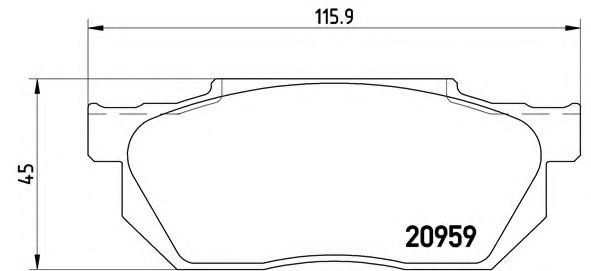 BREMBO P 28 006