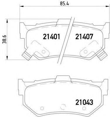 BREMBO P 28 007