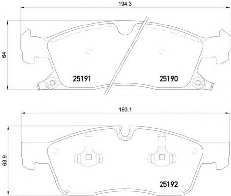 BREMBO P 37 017