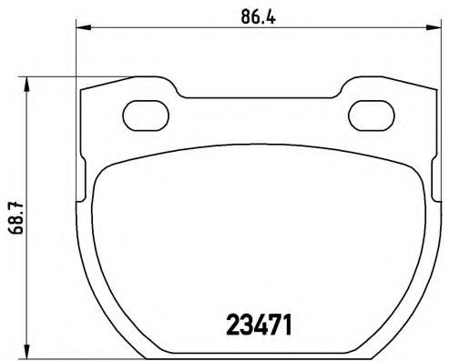 BREMBO P 44 006