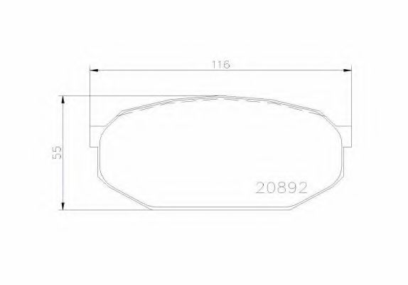 BREMBO P 54 005