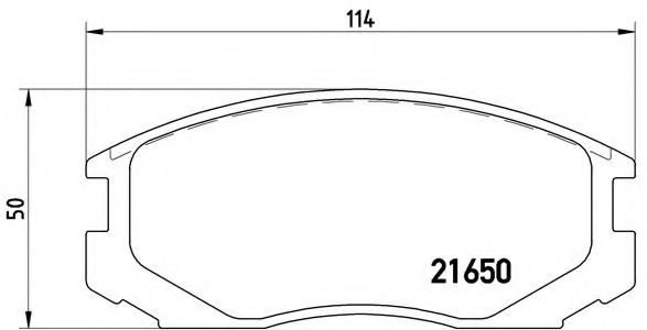 BREMBO P 54 015