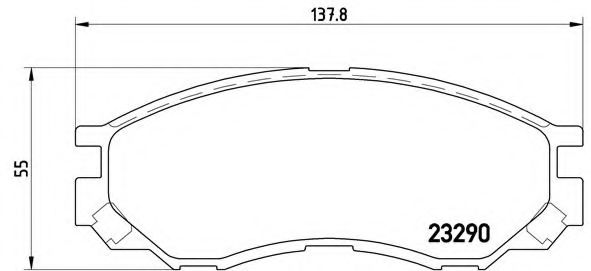 BREMBO P 54 020