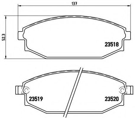 BREMBO P 54 027