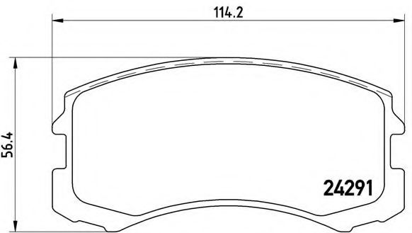 BREMBO P 54 041