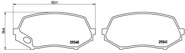 BREMBO P 54 044