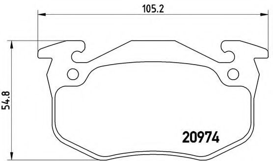 BREMBO P 61 032