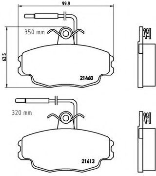 BREMBO P 61 043