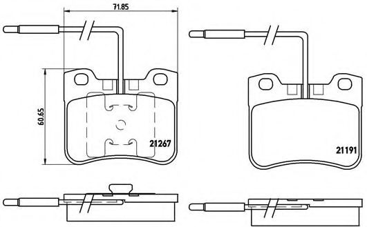 BREMBO P 61 047