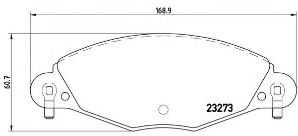 BREMBO P 61 072