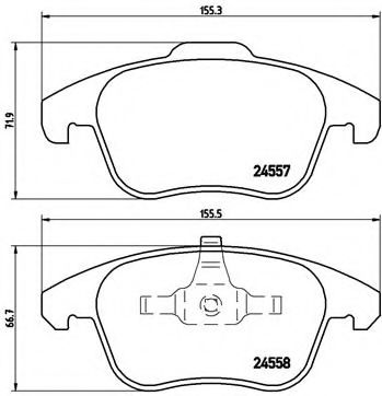 BREMBO P 61 086