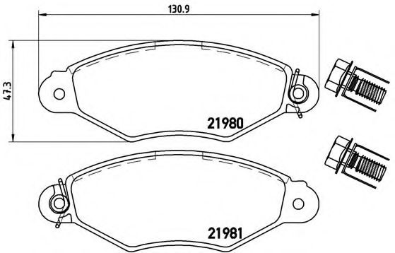 BREMBO P 61 098