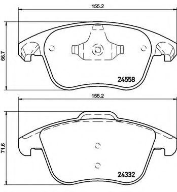 BREMBO P 61 117