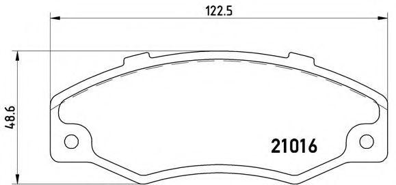 BREMBO P 68 016