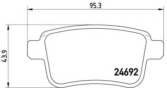 BREMBO P 68 043