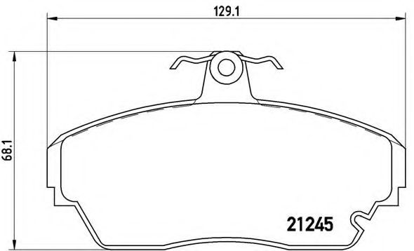 BREMBO P 82 001