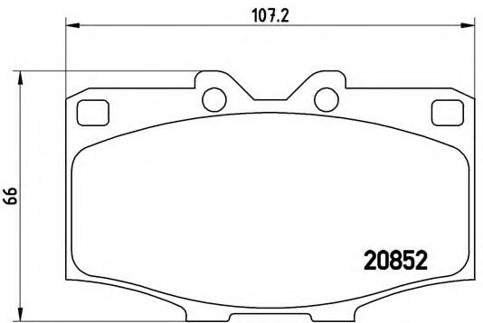 BREMBO P 83 006