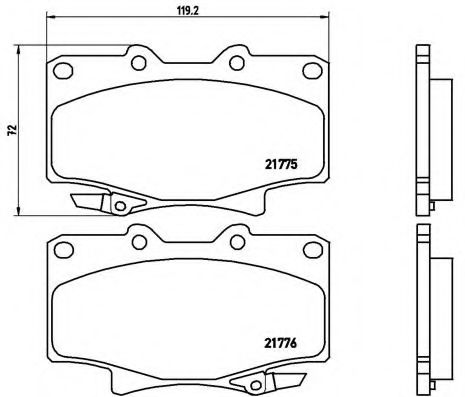 BREMBO P 83 025