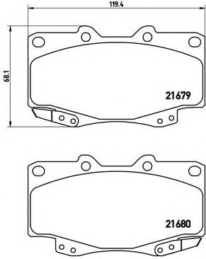 BREMBO P 83 069