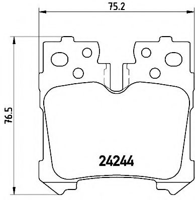 BREMBO P 83 076