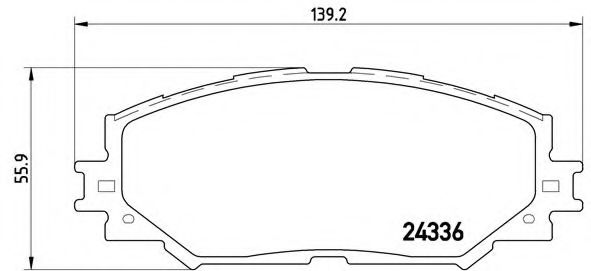 BREMBO P 83 082