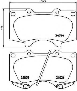 BREMBO P 83 102