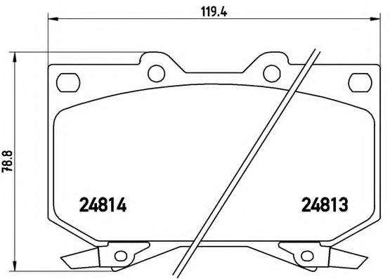 BREMBO P 83 108