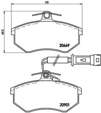 BREMBO P 85 016