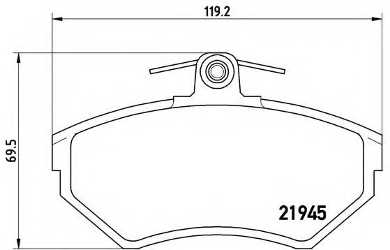 BREMBO P 85 032