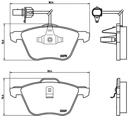 BREMBO P 85 061