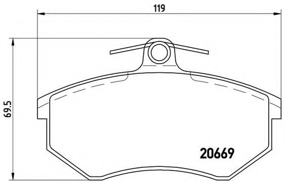 BREMBO P 85 093