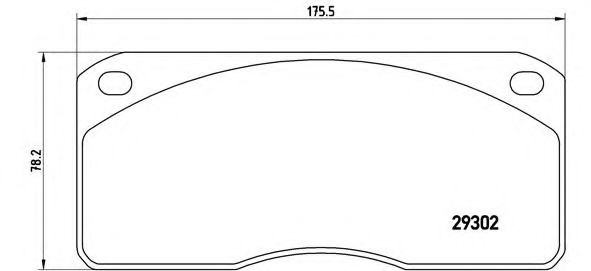 BREMBO P A6 011