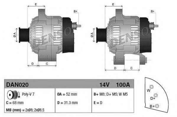 DENSO DAN020