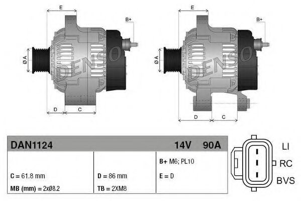 DENSO DAN1124