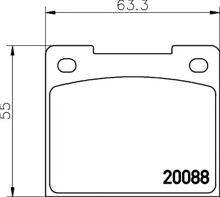 MINTEX MGB533