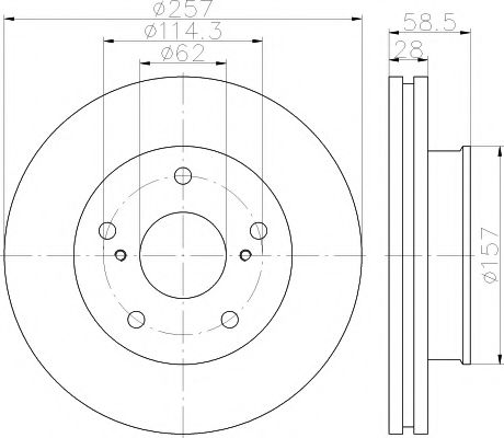 MINTEX MDC2322