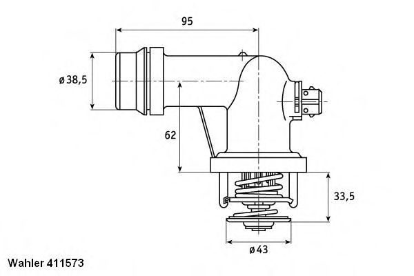 WAHLER 411573.105D