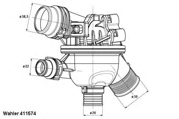 WAHLER 411574.102D