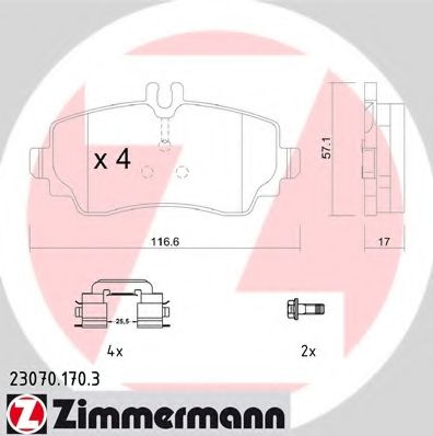 ZIMMERMANN 23070.170.3