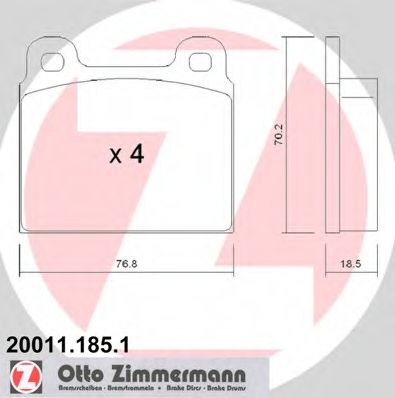 ZIMMERMANN 20011.185.1