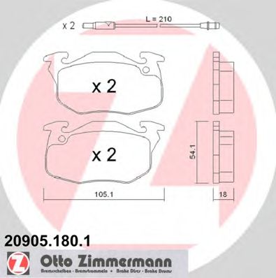 ZIMMERMANN 20905.180.1