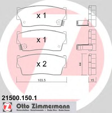 ZIMMERMANN 21500.150.1